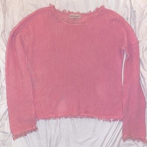 Pink Philosophy Sweater